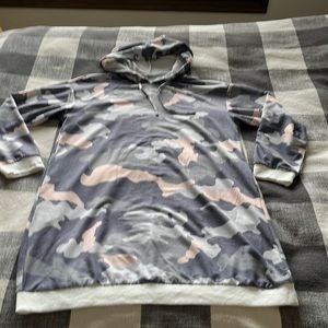 Long Camo Hoodie